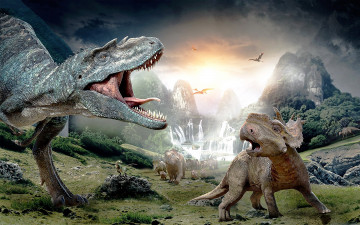 Картинка walking with dinosaurs 3d кино фильмы прогулки с динозаврами