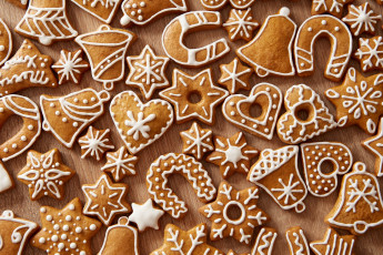 обоя праздничные, угощения, cookies, глазурь, рождество, новый, год, decoration, печенье, сладкое, выпечка, xmas, christmas, merry