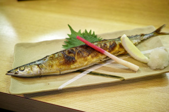 Картинка еда рыба +морепродукты +суши +роллы ставридка