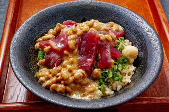 Картинка еда вторые+блюда бобы соус рис