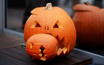 Картинка праздничные хэллоуин тыквы halloween
