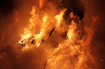 Картинка природа огонь пламя пожар