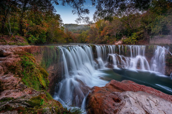 Картинка природа водопады france река вис