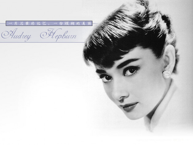 Обои картинки фото Audrey Hepburn, девушки