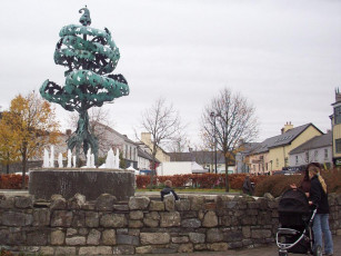 Картинка carlow ireland города фонтаны