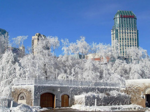 Картинка зима города пейзажи