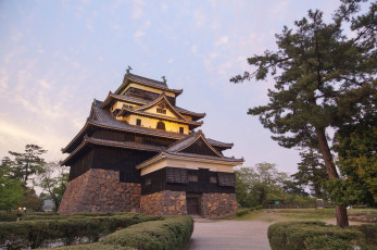 обоя города, замки Японии, пагода