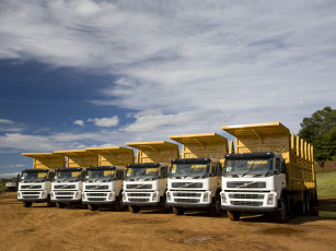 обоя автомобили, volvo trucks, 6x4, fm, 440, volvo, 2008г