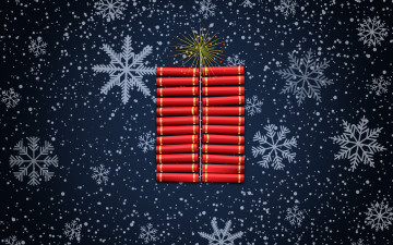 Картинка праздничные векторная+графика+ новый+год новый год снег праздник минимализм фейерверк рождество петарда снежинки настроение