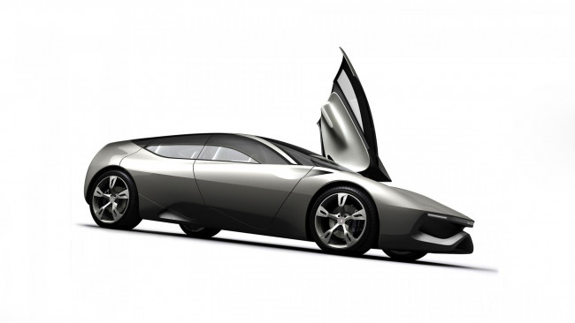 Обои картинки фото pininfarina sintesi concept 2008, автомобили, 3д, 2008, concept, sintesi, pininfarina