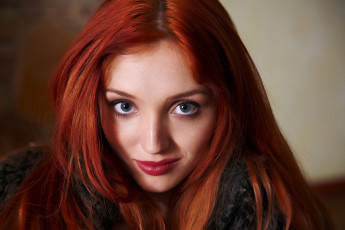 Картинка девушки -+лица +портреты рыжие волосы