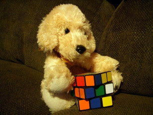 Картинка разное игрушки кубик рубик