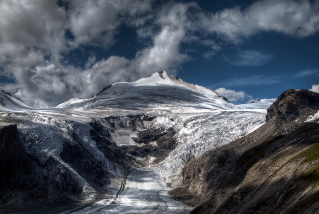 Обои картинки фото австрийские, альпы, природа, горы, снег