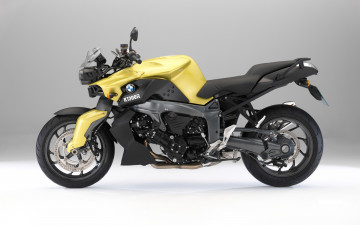 обоя мотоциклы, bmw, k-1300, r, 2010, желтый
