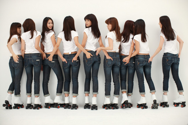 Обои картинки фото музыка, girls generation , snsd, beauty, sexy, korean, asian, music, gee, kpop, girls, white, girls', generation