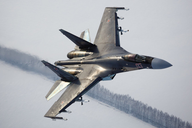 Обои картинки фото су-35, авиация, боевые самолёты, su-35, сухой, ввс, россия, боевые, самолеты, истребитель