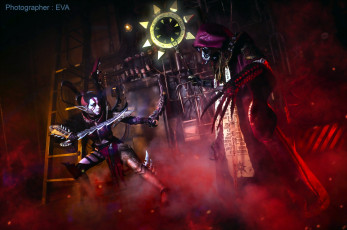 Картинка разное cosplay+ косплей хаосит оружие броня девушка warhammer 40000