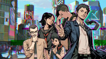 Картинка видео+игры ghostwire +tokyo люди город