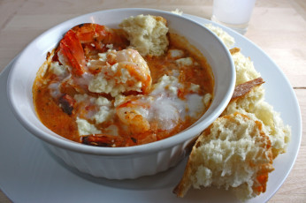 Картинка еда рыбные+блюда +с+морепродуктами морепродукты хлеб суп