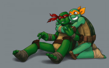 Картинка Черепашки+ниндзя мультфильмы tmnt teenage mutant ninja turtles Черепашки ниндзя