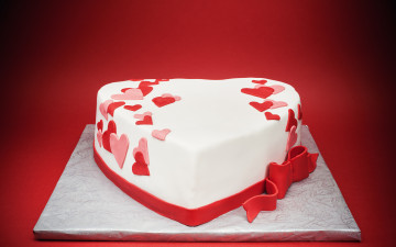 Картинка еда торты торт в форме сердца