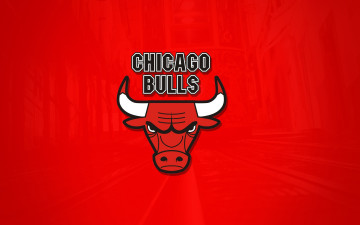 обоя спорт, эмблемы клубов, chicago, bulls, логотип, фон