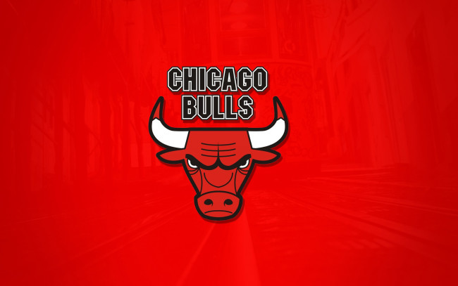 Обои картинки фото спорт, эмблемы клубов, chicago, bulls, логотип, фон