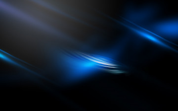 Картинка 3д+графика абстракция+ abstract синие сполохи