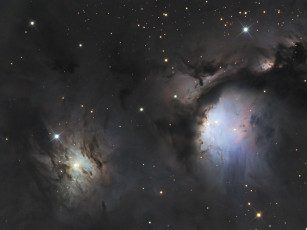 Картинка m78 космос галактики туманности
