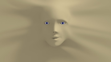 Картинка 3д графика 3d eyes глаза