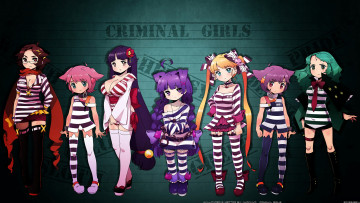 Картинка criminal+girls аниме *unknown+ другое девушки роба преступницы