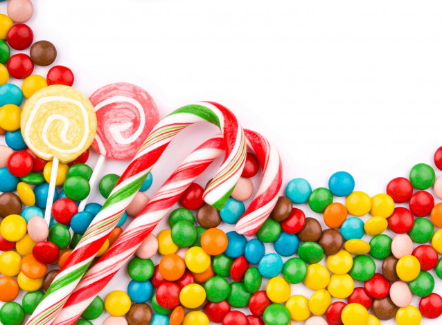 Обои картинки фото еда, конфеты,  шоколад,  сладости, леденцы, разноцветный, драже