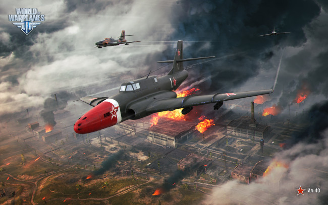 Обои картинки фото видео игры, world of warplanes, онлайн, world, of, warplanes, action, симулятор