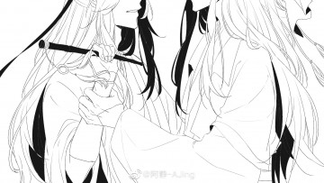 Картинка аниме mo+dao+zu+shi вэй усянь лань ванцзи