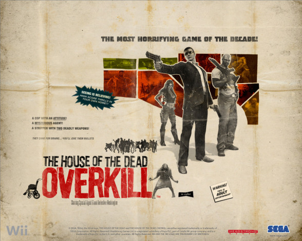 Обои картинки фото видео, игры, the, house, of, dead, overkill