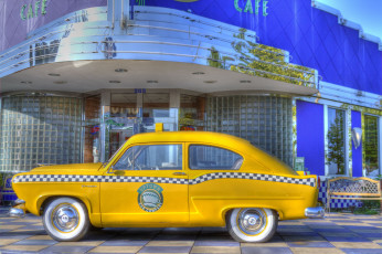 Картинка автомобили классика taxi