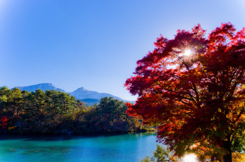 Картинка природа реки озера китай