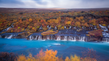 обоя природа, водопады, исландия