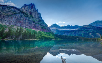 Картинка природа реки озера штат монтана сша