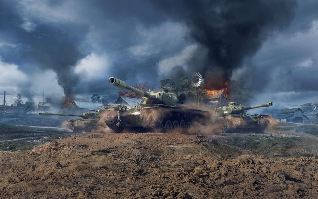 Обои картинки фото видео игры, мир танков , world of tanks, танки