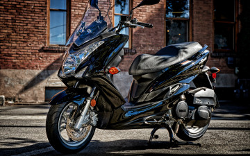 Картинка 2020+yamaha+smax мотоциклы yamaha скутер smax 2020 черный