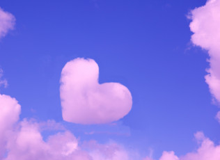 Картинка разное компьютерный+дизайн небо облака сердечко