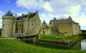 Картинка города дворцы замки крепости англия замок трава