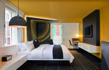 Картинка 3д+графика realism+ реализм интерьер стиль дизайн город квартира комната спальня