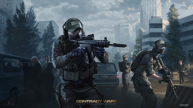 Обои картинки фото contract wars, видео игры, action, contract, wars, онлайн, шутер