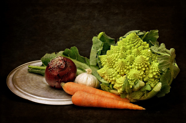 Обои картинки фото еда, овощи, композиция