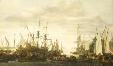 Картинка рисованное живопись корабль лодка протаскивание под килем корабельного хирурга парус ливе питерсзон версхюр картина