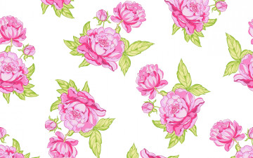 Картинка векторная+графика цветы+ flowers seamless розы rose background текстура