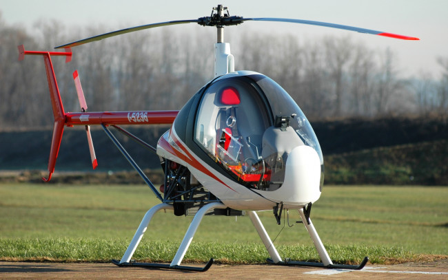 Обои картинки фото heli-sport ch-7, авиация, вертолёты, итальянская, компания, двухместный, вертолет, сh7, helisport, легкий