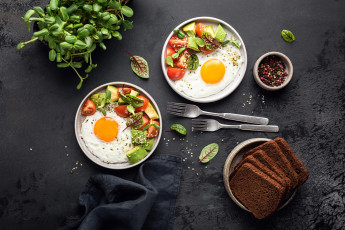 Картинка еда яичные+блюда завтрак